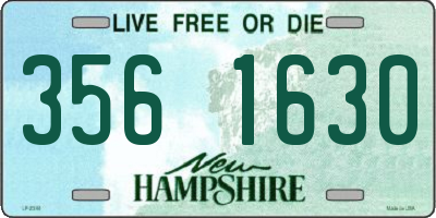 NH license plate 3561630