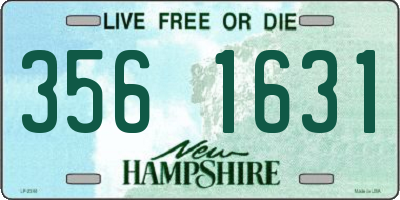 NH license plate 3561631