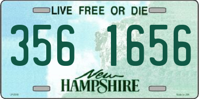 NH license plate 3561656
