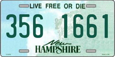 NH license plate 3561661