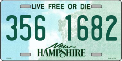 NH license plate 3561682