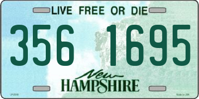 NH license plate 3561695