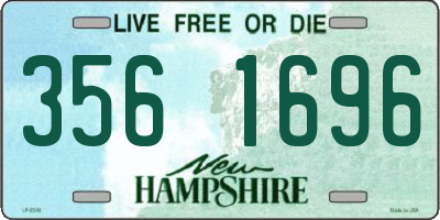 NH license plate 3561696