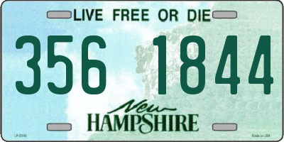 NH license plate 3561844