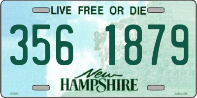 NH license plate 3561879