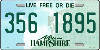 NH license plate 3561895