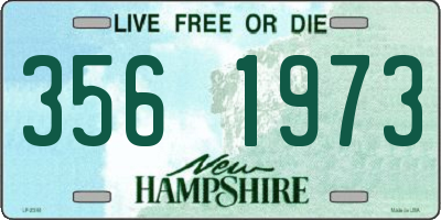 NH license plate 3561973