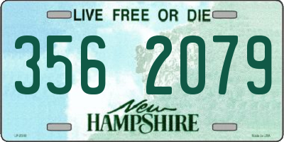 NH license plate 3562079