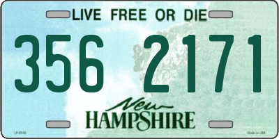 NH license plate 3562171
