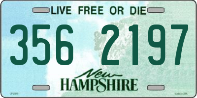 NH license plate 3562197