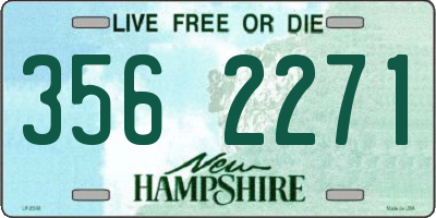 NH license plate 3562271