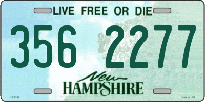 NH license plate 3562277