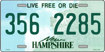 NH license plate 3562285