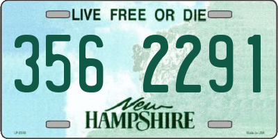 NH license plate 3562291