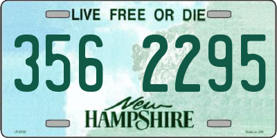 NH license plate 3562295