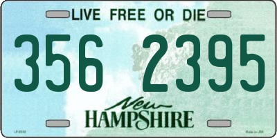 NH license plate 3562395