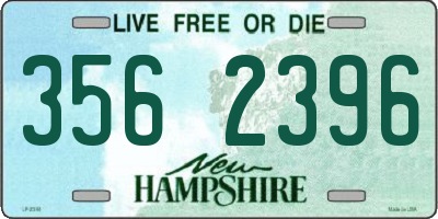 NH license plate 3562396