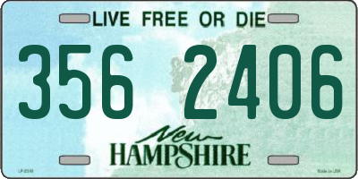 NH license plate 3562406