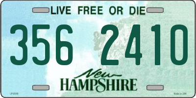 NH license plate 3562410
