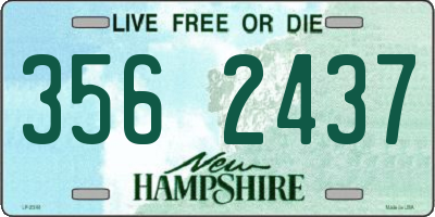 NH license plate 3562437