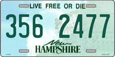 NH license plate 3562477