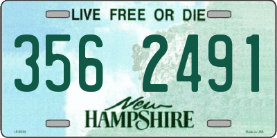NH license plate 3562491