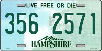 NH license plate 3562571
