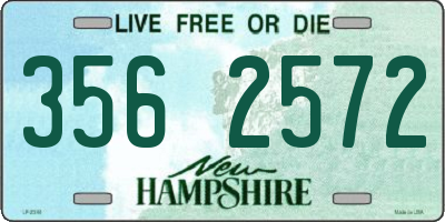 NH license plate 3562572