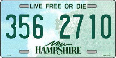 NH license plate 3562710