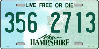 NH license plate 3562713