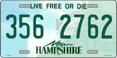 NH license plate 3562762