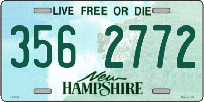 NH license plate 3562772