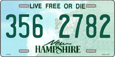 NH license plate 3562782