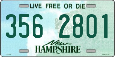NH license plate 3562801