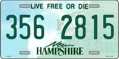 NH license plate 3562815