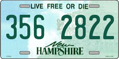NH license plate 3562822