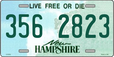 NH license plate 3562823