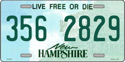 NH license plate 3562829