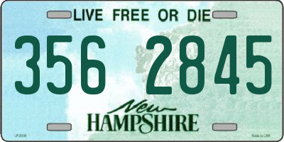 NH license plate 3562845
