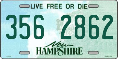 NH license plate 3562862