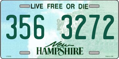 NH license plate 3563272