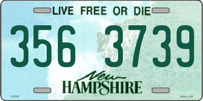 NH license plate 3563739