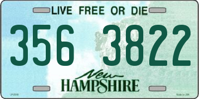 NH license plate 3563822