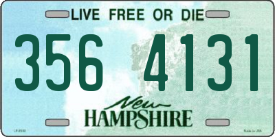NH license plate 3564131