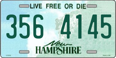 NH license plate 3564145
