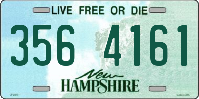 NH license plate 3564161