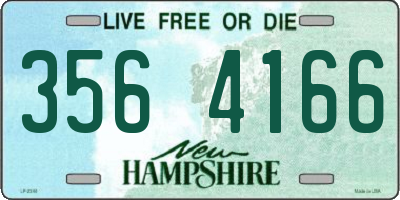 NH license plate 3564166