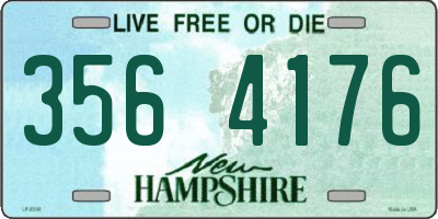 NH license plate 3564176