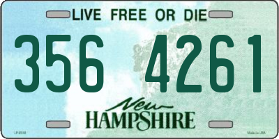 NH license plate 3564261