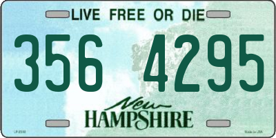 NH license plate 3564295